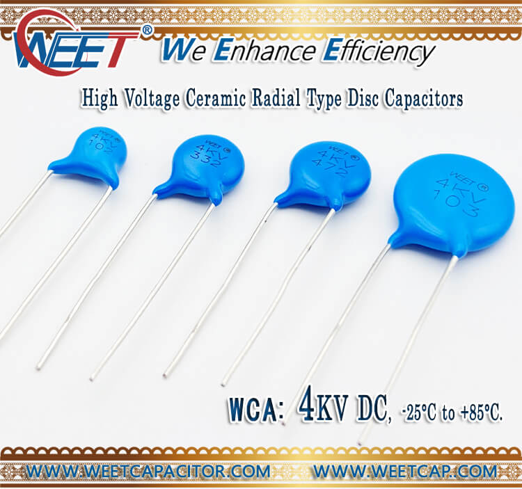 PE100 800PF High Voltage Ceramic Capacitor – 14KV 40KVA, New In Box